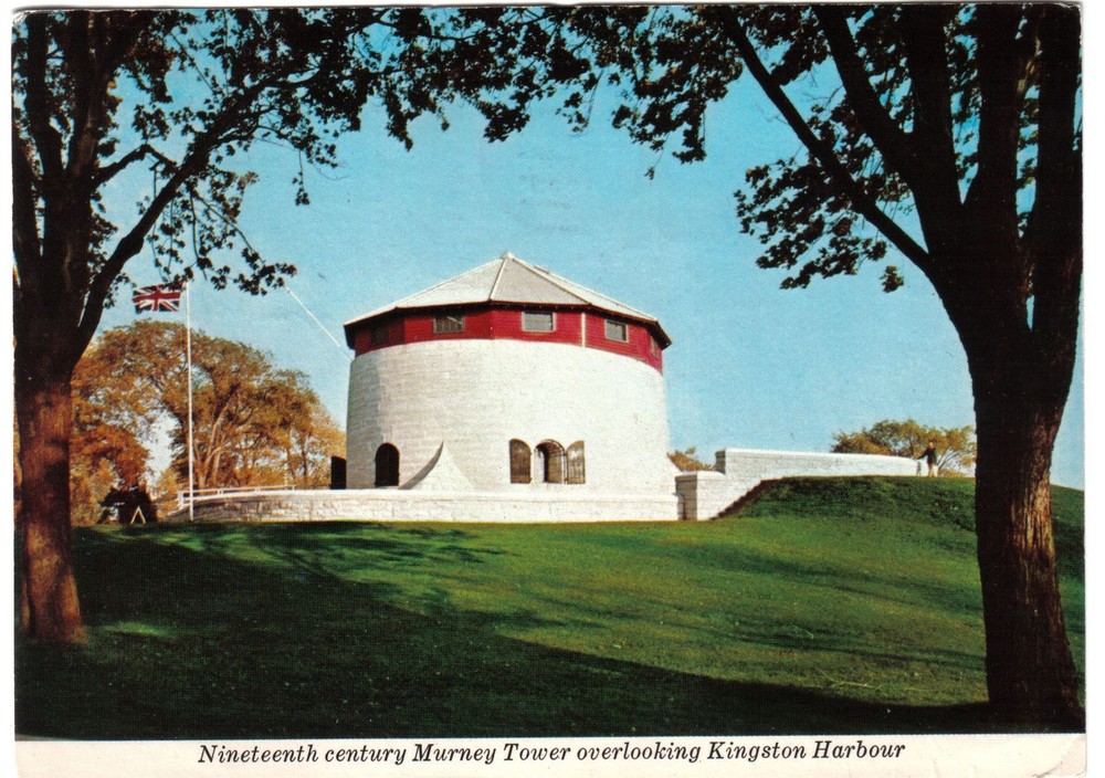Ontario Postcard Kingston Nineteenth Century Murney Tower