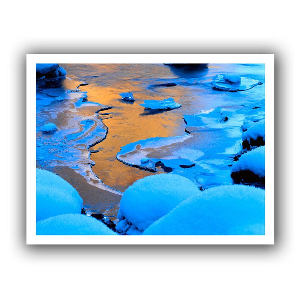 Dean Uhlinger 'Merced River Sunset - Yosemite' Unwrapped  Small