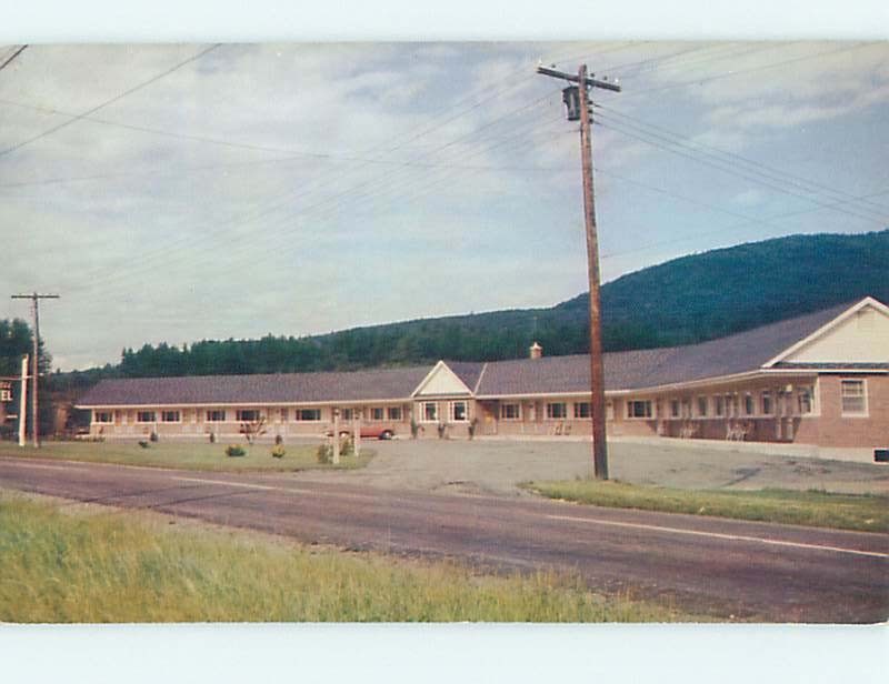 Pre-1980 MOTEL SCENE Rumford Maine ME hk1129
