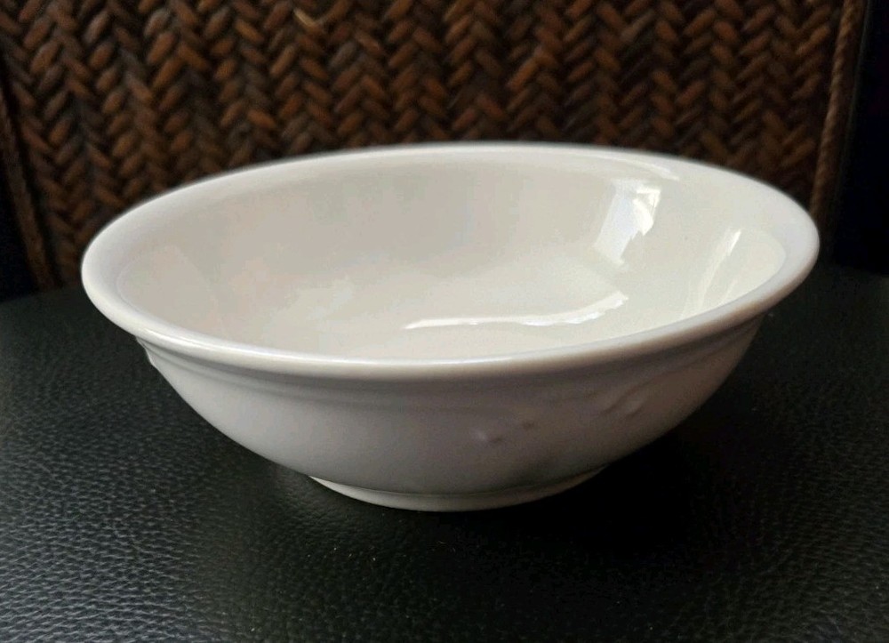 SET OF 4 PFALTZGRAFF FILIGREE WHITE DESERT FRUIT BOWLS 5 1/8