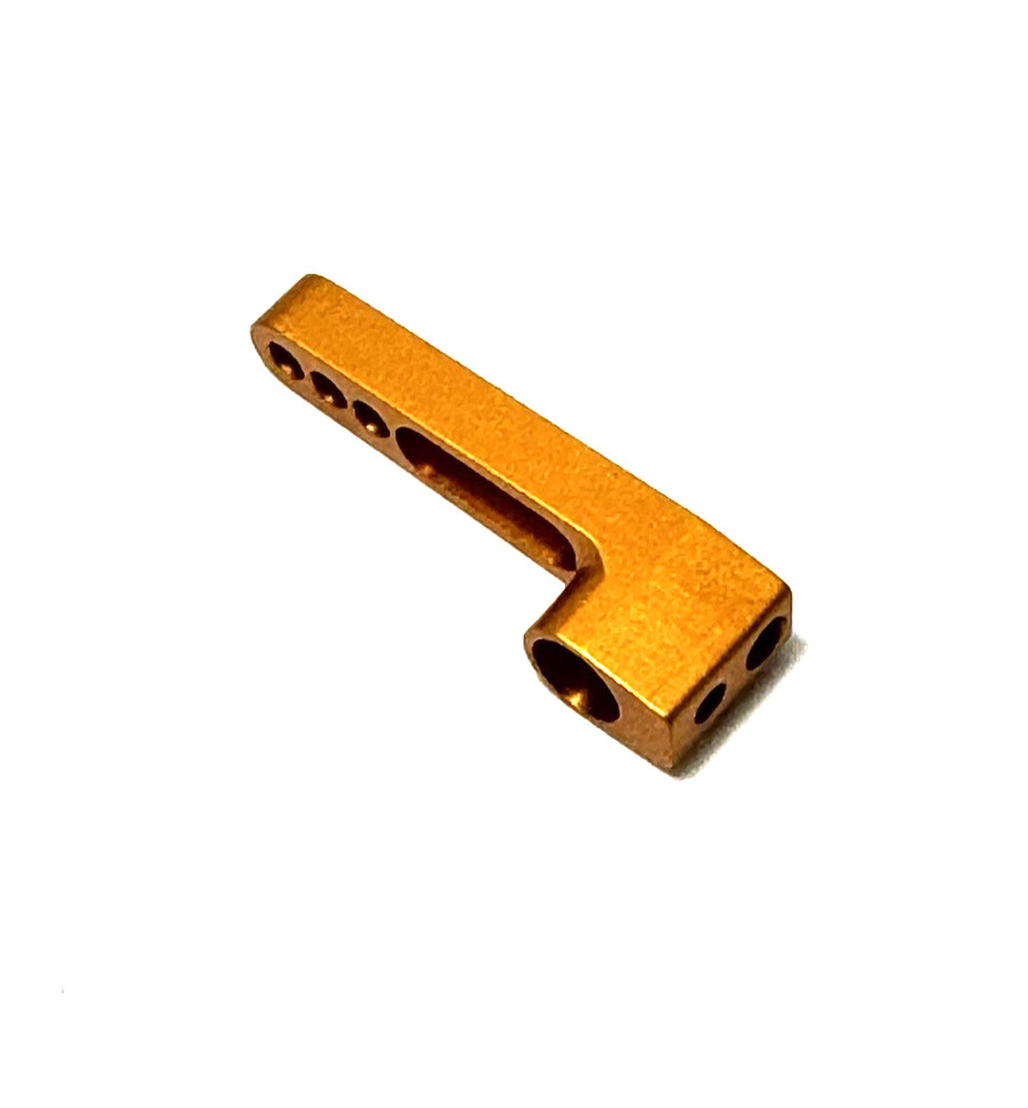 X cell MA 0572-6  Gold Anodized Flybar Arm Miniature Aircraft NIP