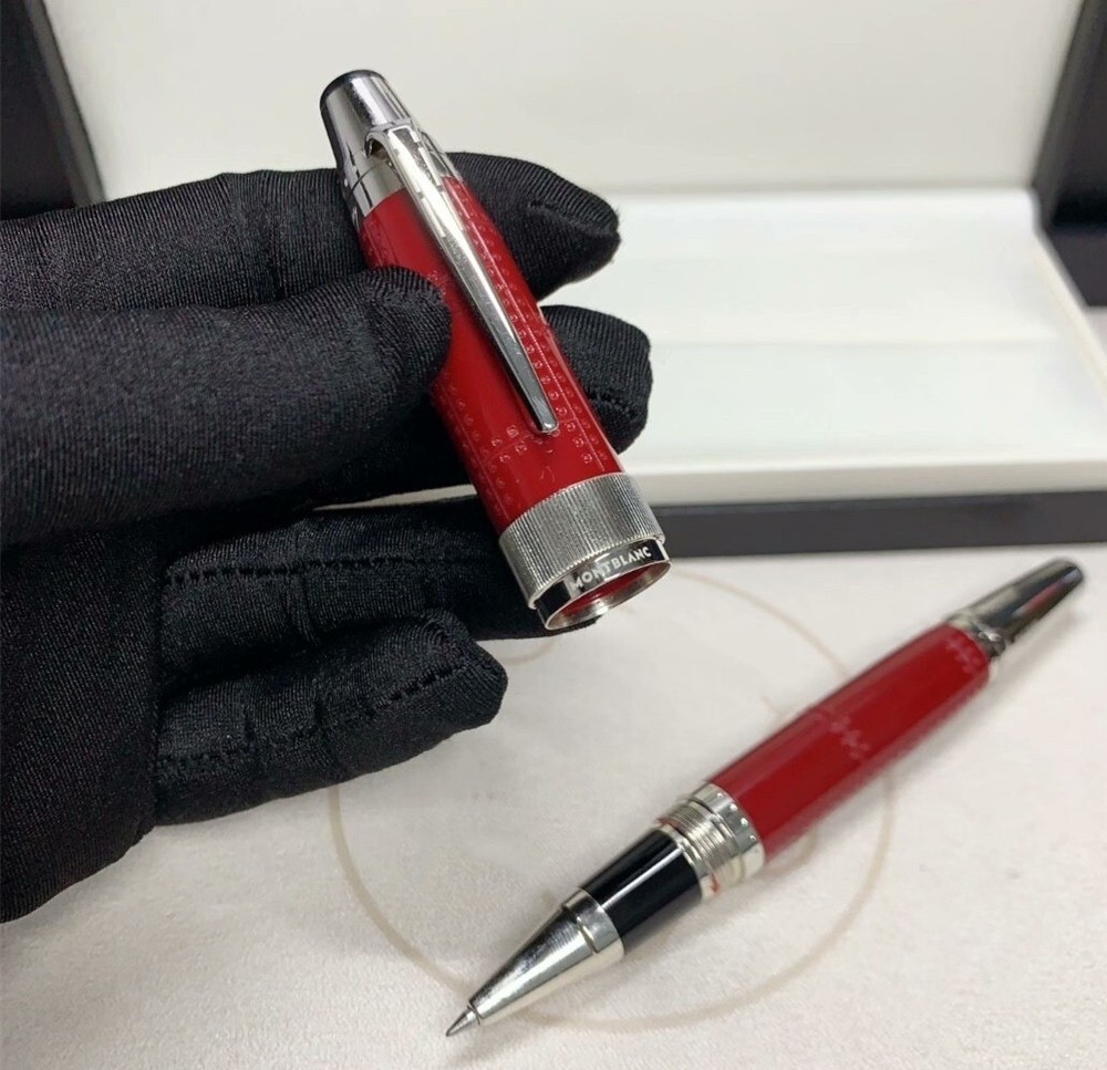 Deluxe Writers Series Red Color 0.7mm Rollerball Pen No Box