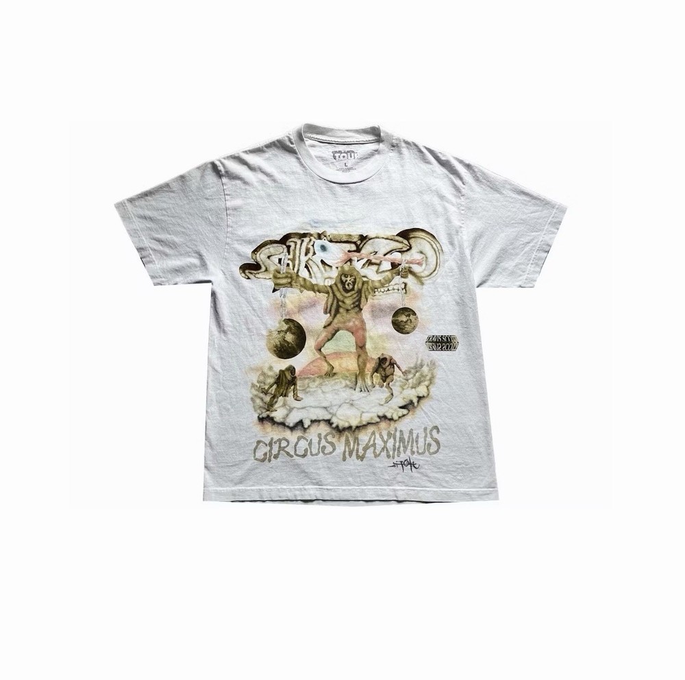 Travis Scott Utopia Tour Skitzo Circus Maximus Tee