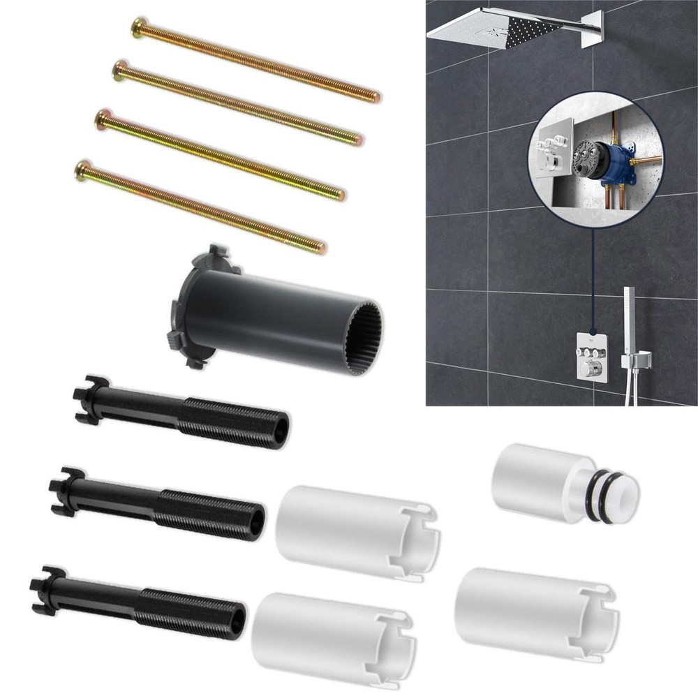 For Grohe 14048000 Grohtherm Smartcontro Trims Universal Shower Extension Set