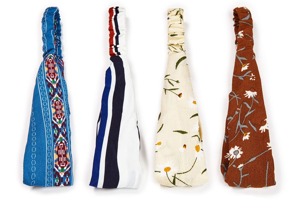 Elastic Hair Bandeau Headband with Twist Detail for Women Girls Fashion  