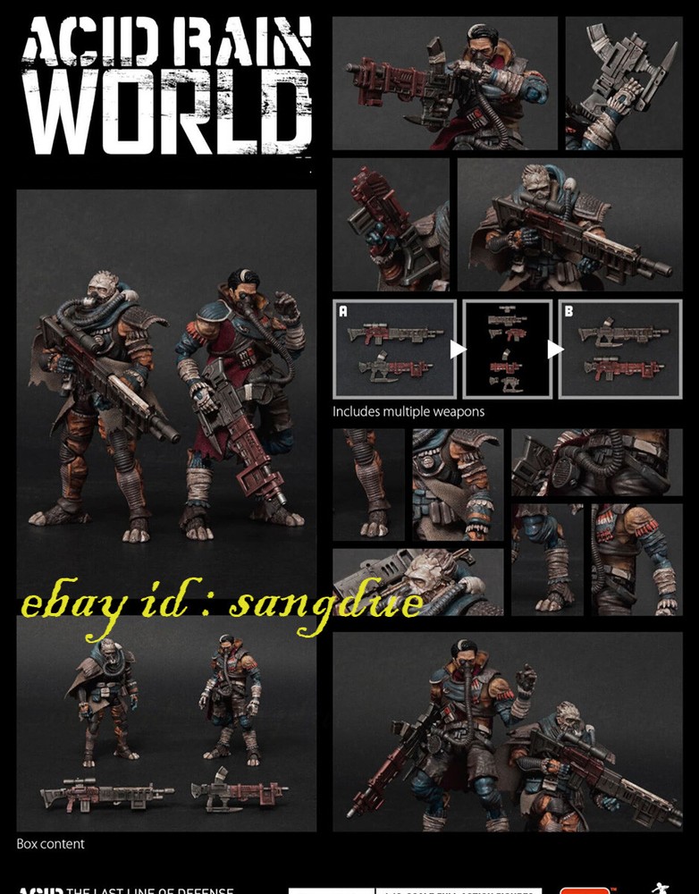Acid Rain World 1/18 Sand Ghost A53/A54 Collectible Figure Model Soldier-image