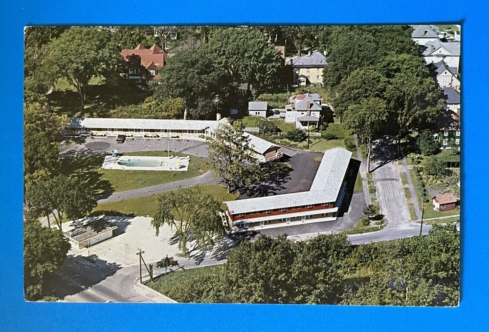 Pittsfield City Motel 150 West Housatonic Street MA Berkshire County Postcard