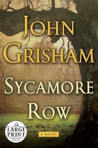Sycamore Row (Jake Brigance) - Paperback, by Grisham John - Acceptable n