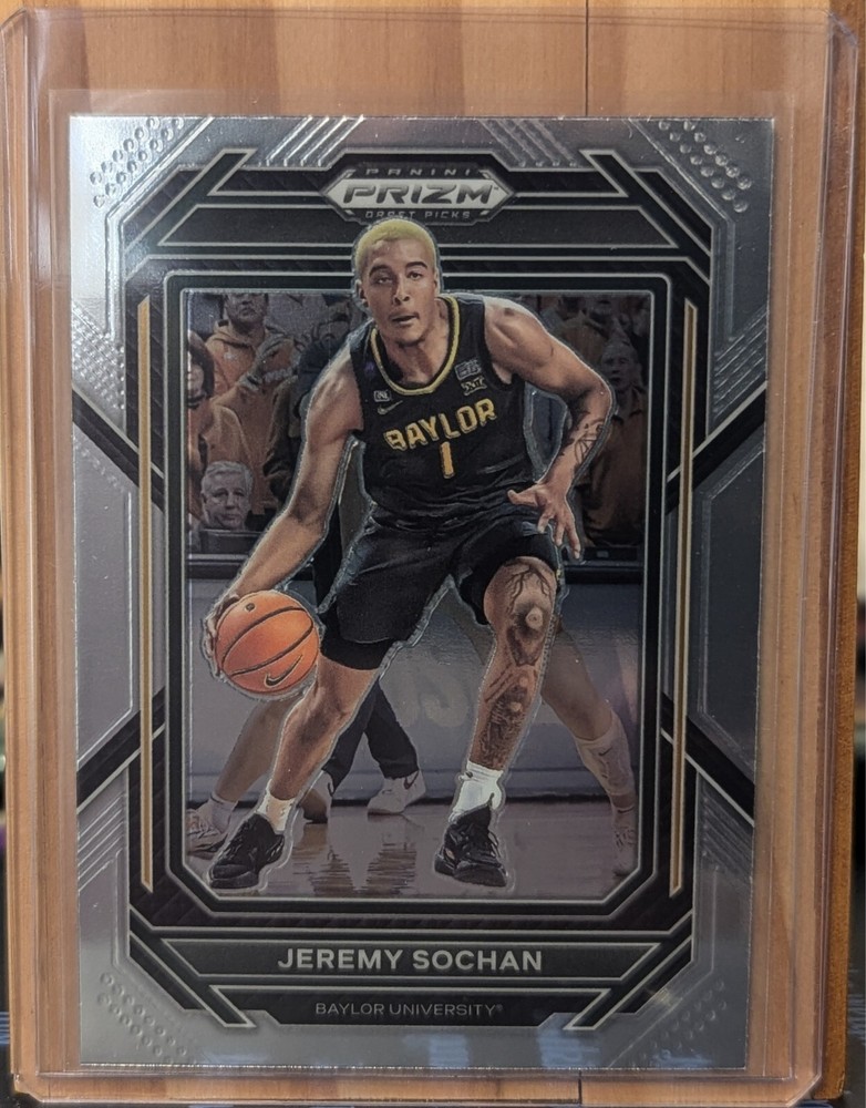 2023-24 Panini Prizm Draft Picks Jeremy Sochan #94 RC Rookie Card
