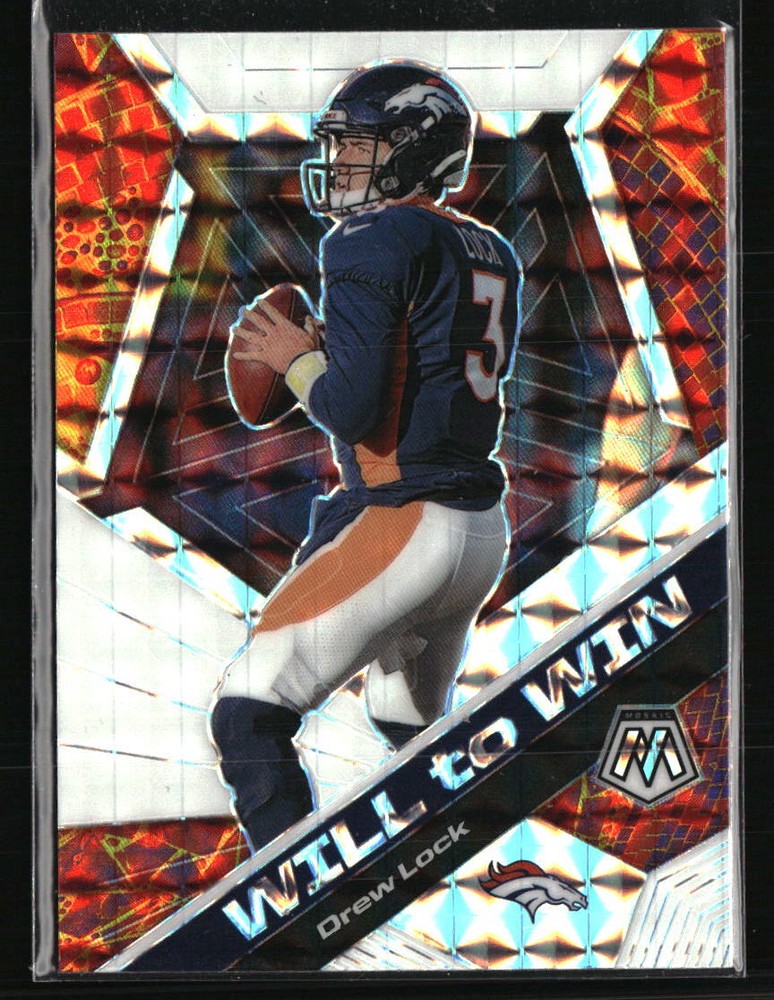 Drew Lock  2020 Panini Mosaic #WW17 Football Card