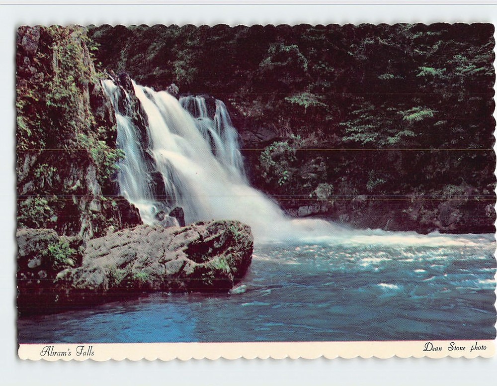 Postcard Abram's Creek Great Smoky Mountains National Park Tennessee USA