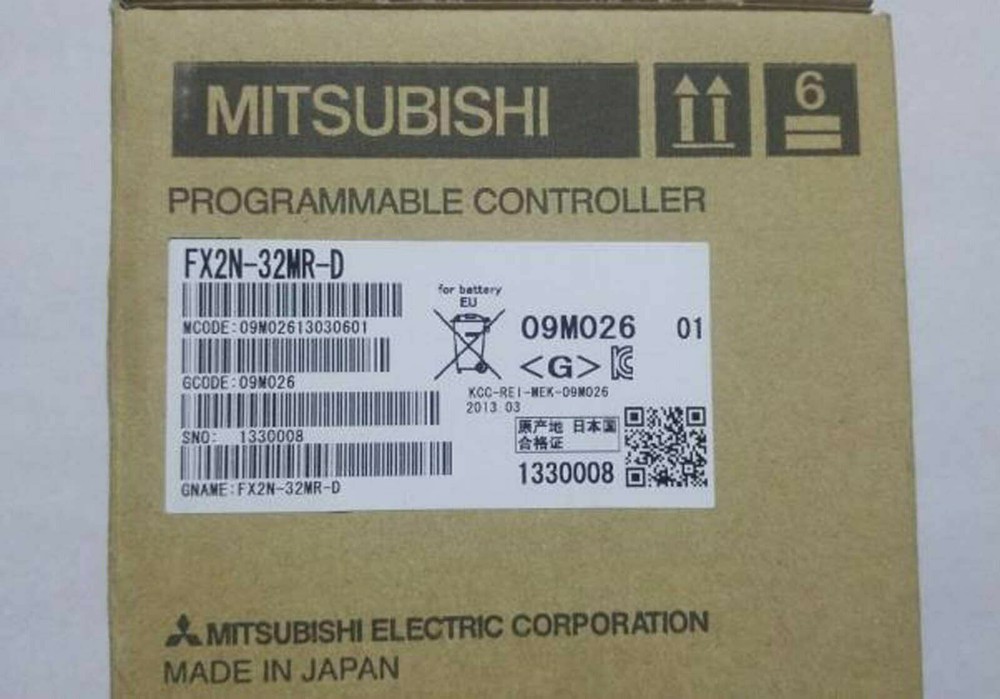 New in box PLC Programmable controller FX2N-32MR-D 1 year warranty #F5