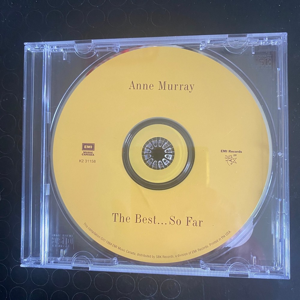 Anne Murray – The Best... So Far CD 1994 Pop Country EMI Music Canada