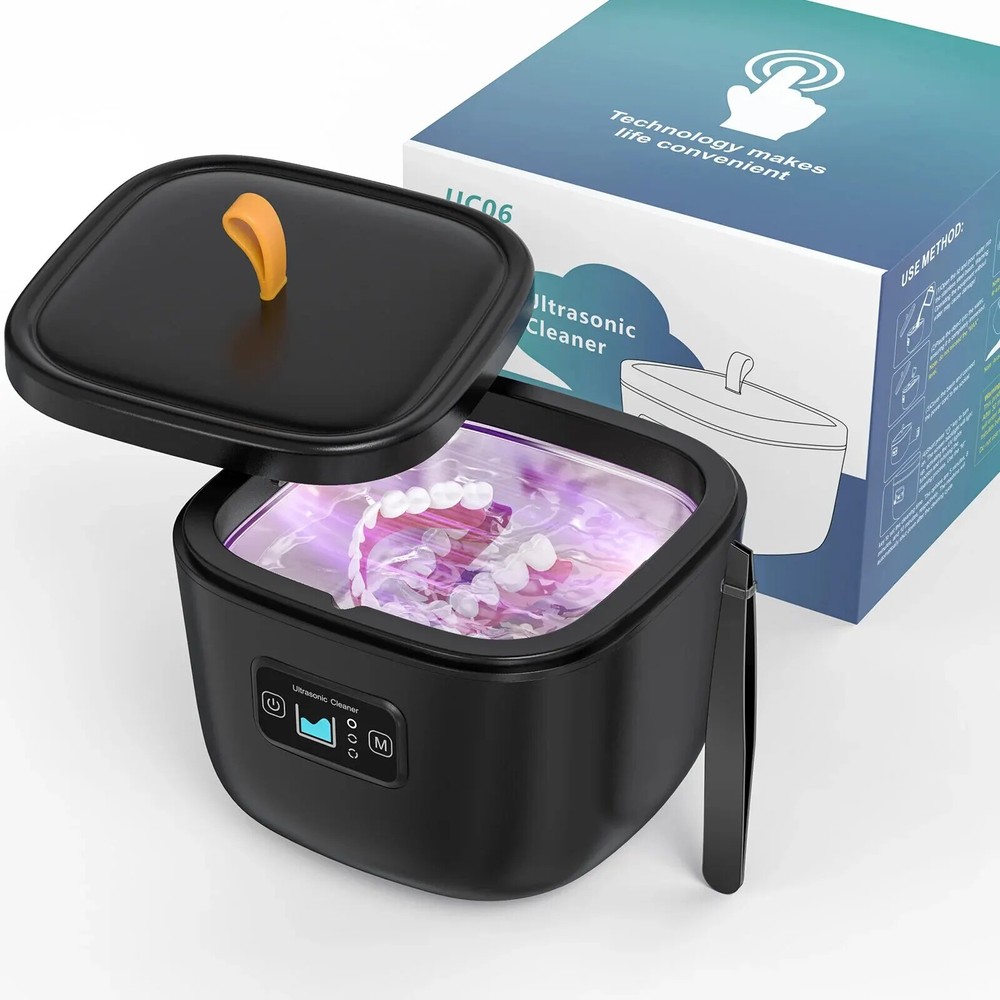 High Frequency 42000Hz Ultrasonic Cleaner for Dentures Jewelry Watches