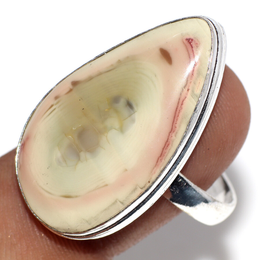 Royal Imperial Jasper 925 Silver Plated Gemstone Ring US 11.5 Best Gifts JW