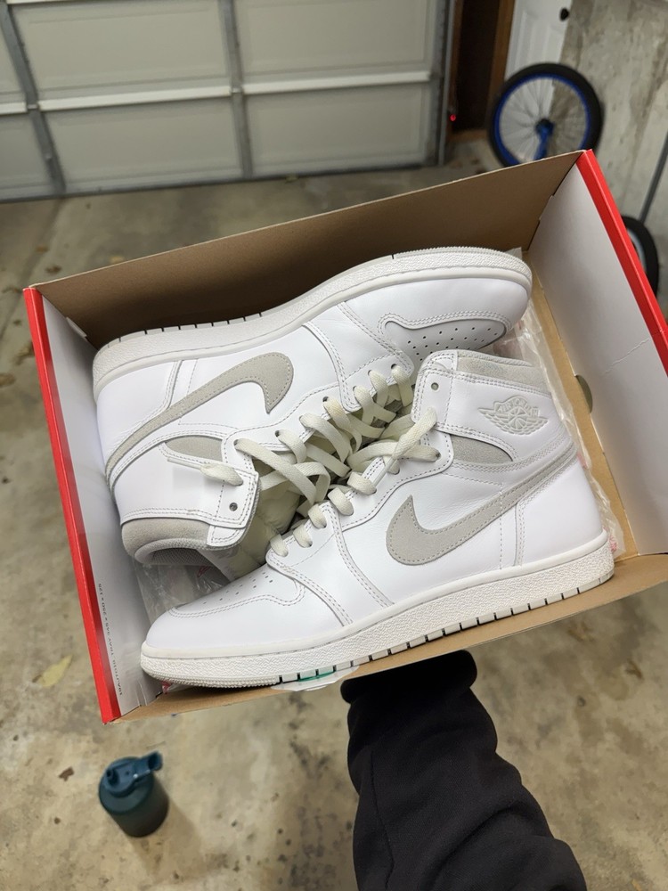 Nike Air Jordan 1 Retro High '85 OG Neutral Grey/White - Size 11