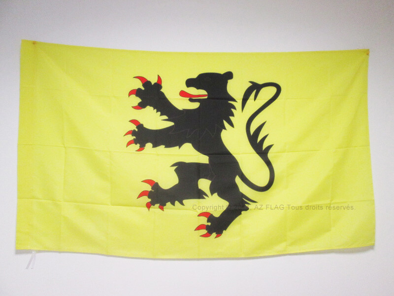 FRENCH DEPARTMENT OF NORD FLAG 3' x 5' for a pole - FRANCE FLAGS 90 x 150 cm - B