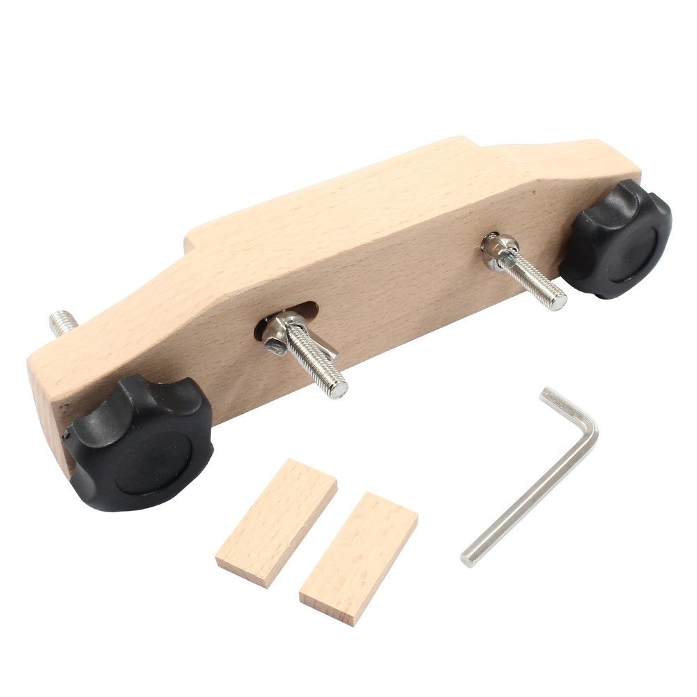 Acoustic Guitar Bridge Clamp Luthier Tool Wooden Soundhole Repair Clamp
