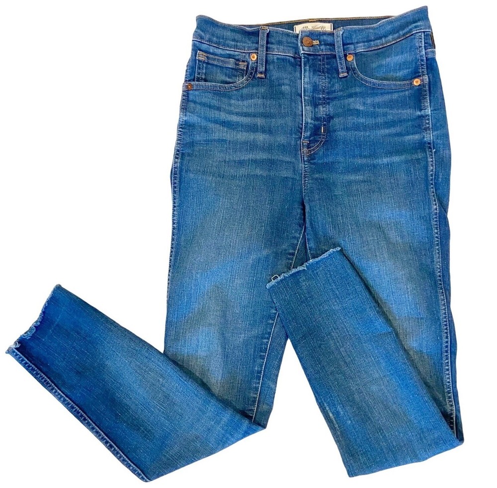 Madewell 10-Inch High Rise Skinny Jeans in Size 27