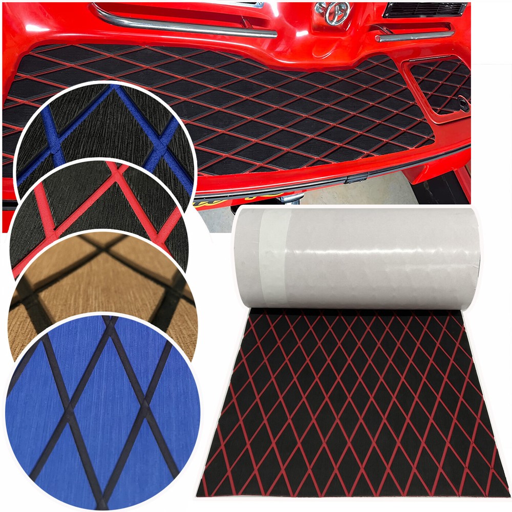 Diamond Type EVA Foam Boat Flooring Sheet Mat 27x74