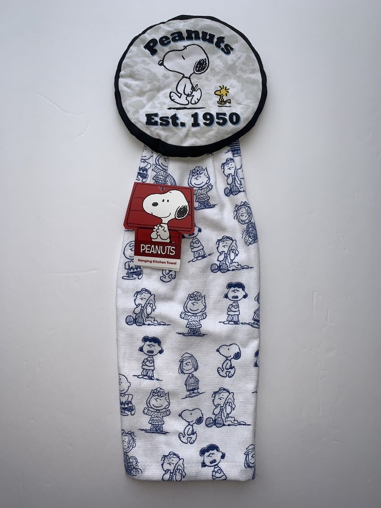 Vintage Peanuts Snoopy Charlie Brown Woodstock 1950 Hand Towel