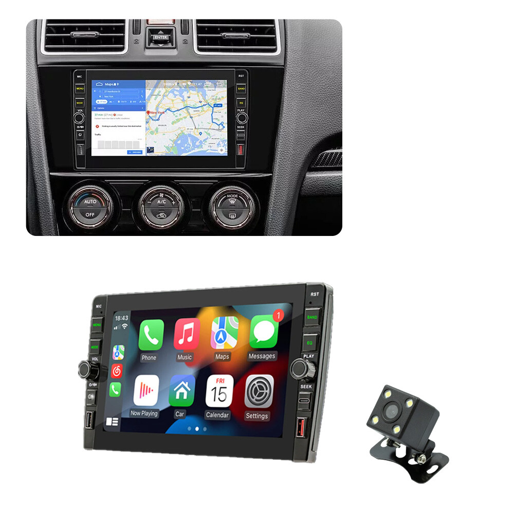 9inch 2 Din Android 12 Car Radio GPS WIFI Stereo For Apple Carplay Android Auto