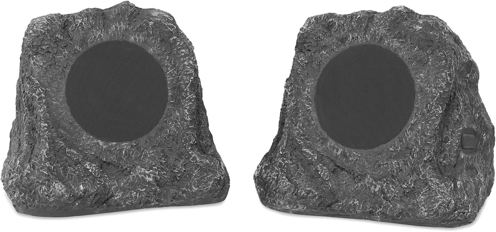Victrola Wireless Bluetooth Outdoor Rock Speakers for Garden Patio and Backyard