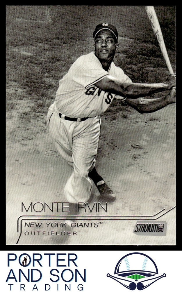 Monte Irvin 2015 Stadium Club #81 New York Giants Baseball Card