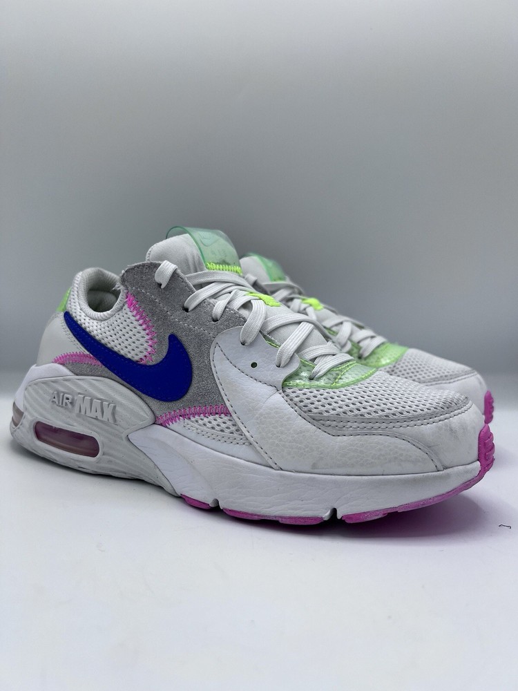 Nike Women's Air Max Excee White Pink Indigo Size 6.5 DD2955-100
