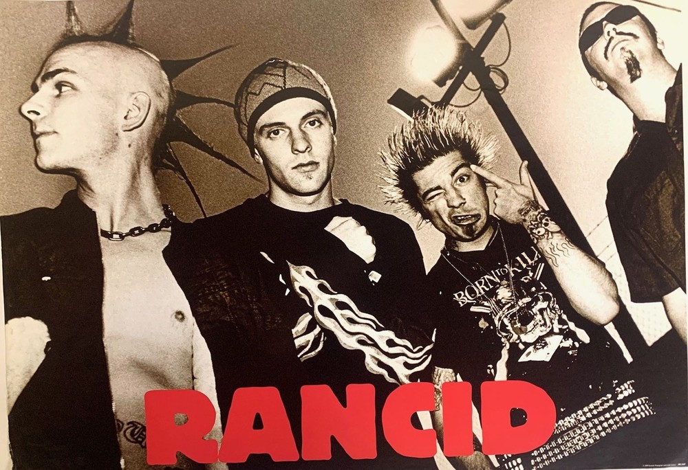 661551 Rancid Band Shot 1999 Vintage Photo Wall Print Poster