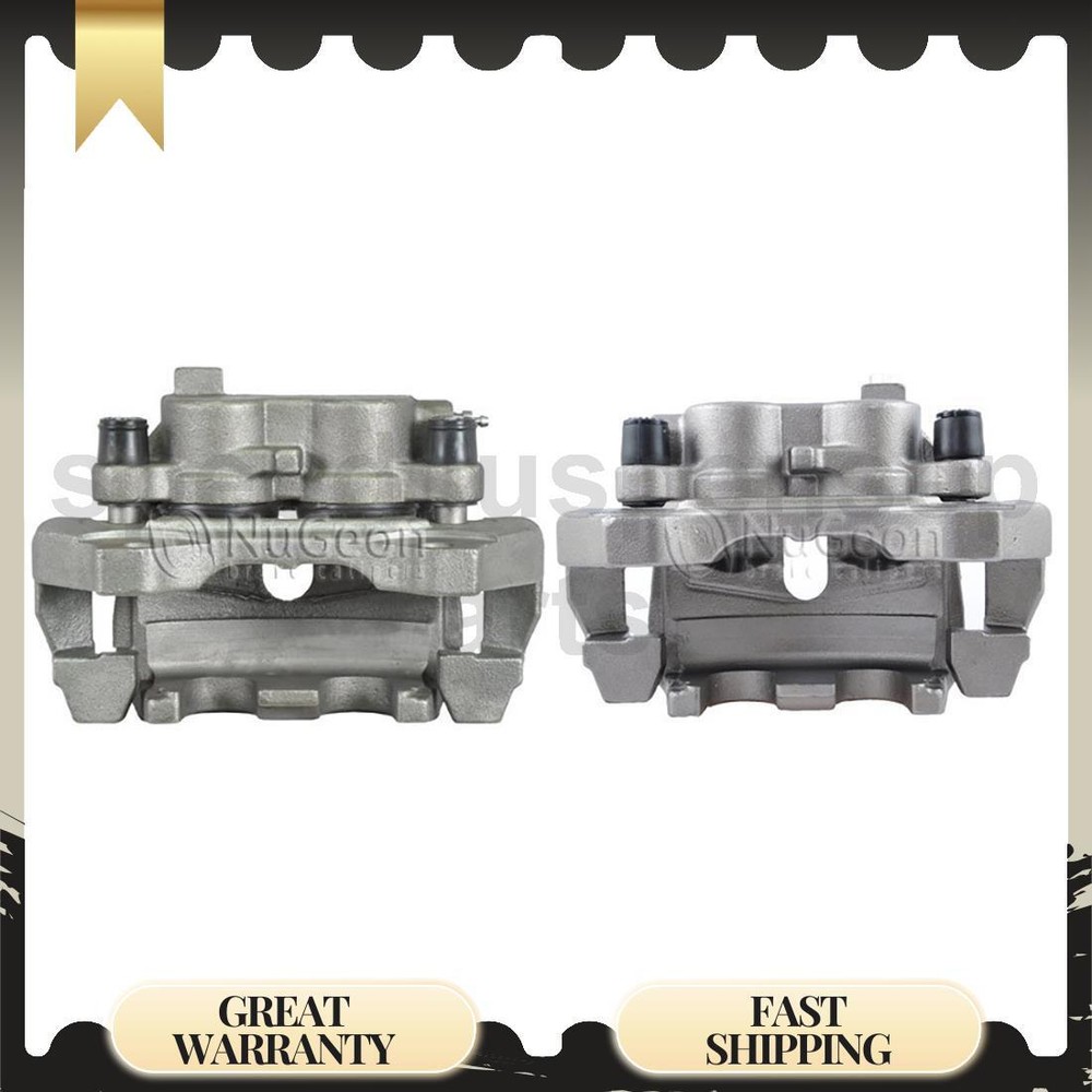 Front Brake Calipers Set Fits 2011 Jeep Grand Cherokee 2012 Jeep Grand Cherokee