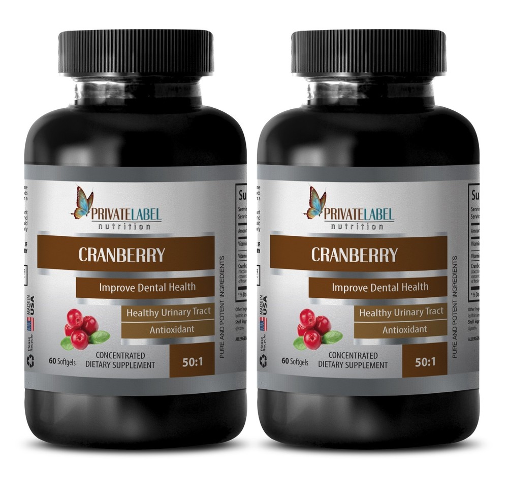 Antioxidant boost - CRANBERRY CONCENTRATE 50:1 immune support powder 2 Bottles