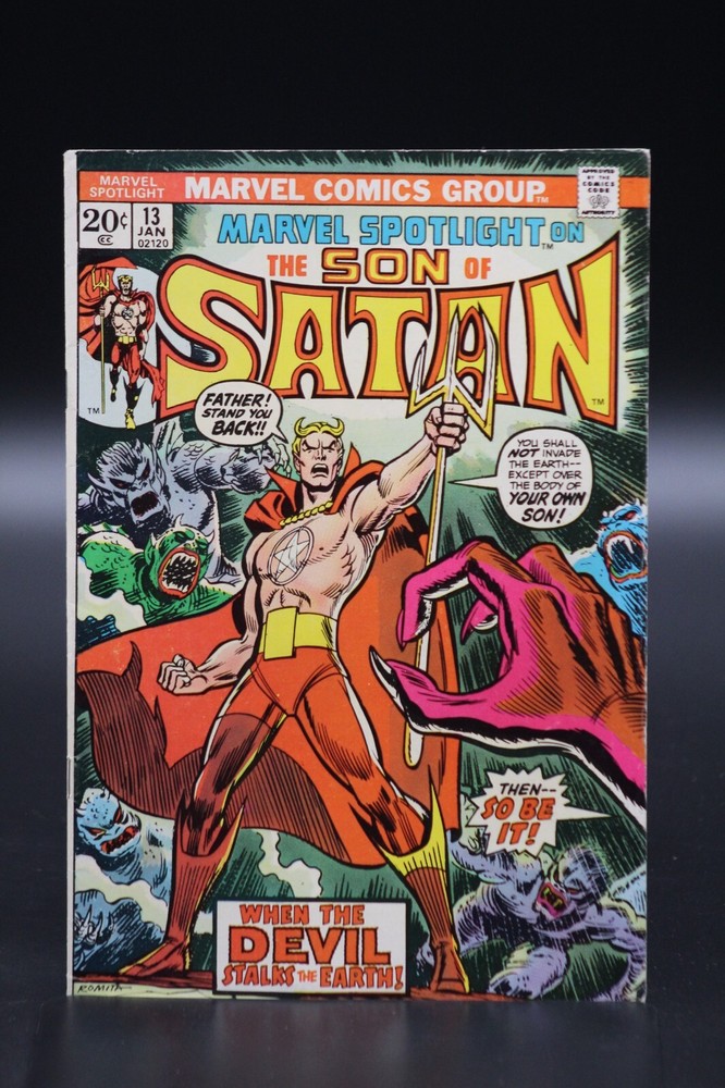 Marvel Spotlight (1971) #13 Origin Of Son Of Satan Hellstrom & Satanna FN