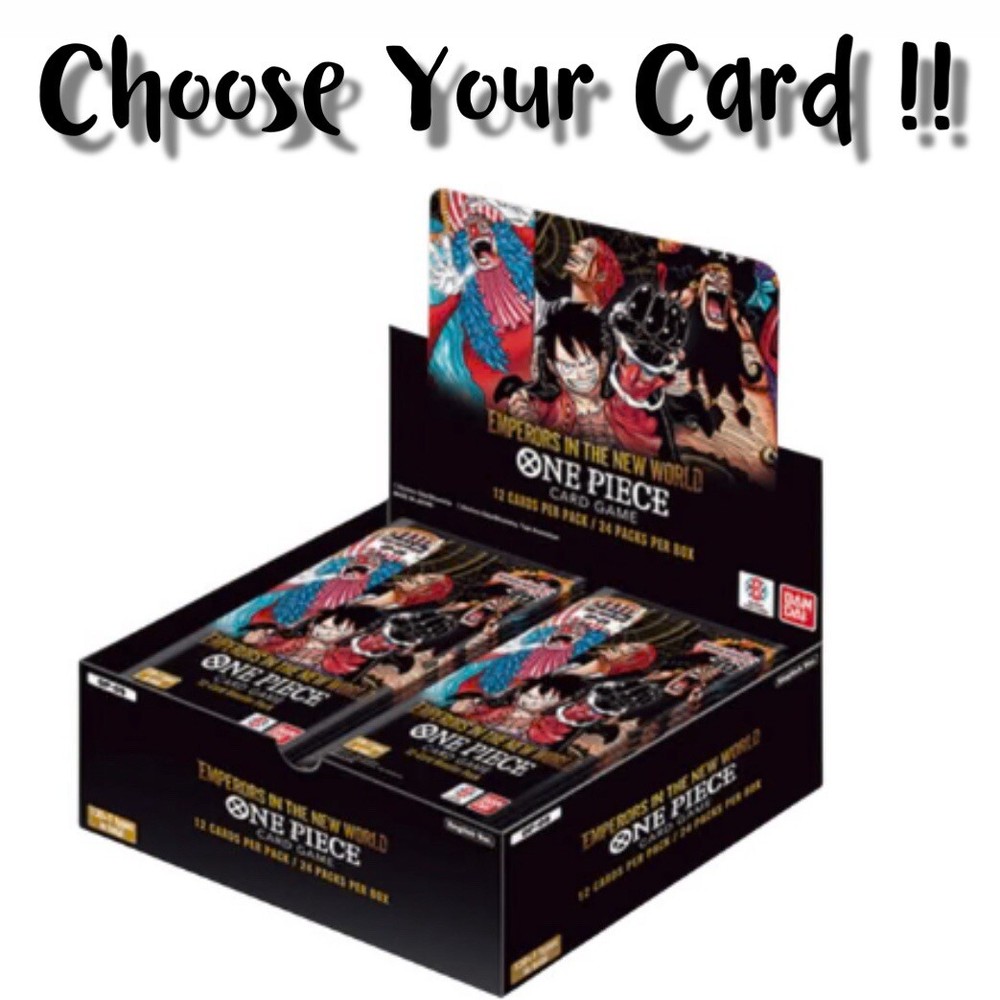 (READ DESCRIPTION) Choose Your Card! One Piece OCG 