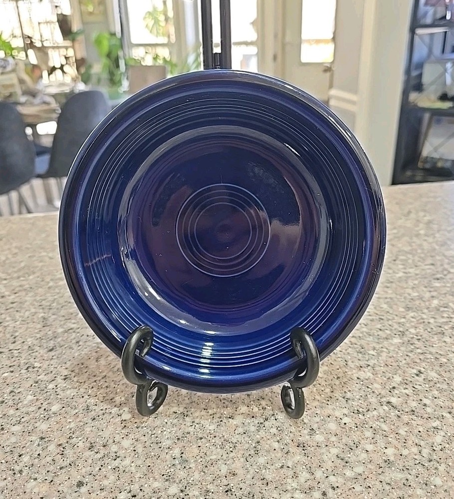 HLC USA Cobalt Blue Fiesta Soup Coupe Bowl 7