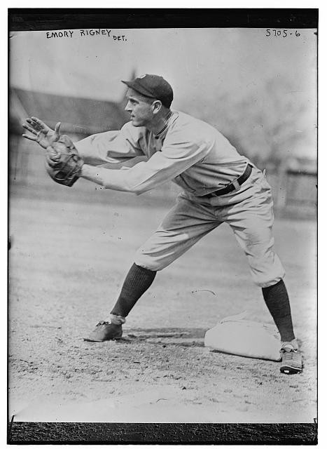 Photo:Emory Topper Rigney, Detroit AL (baseball)