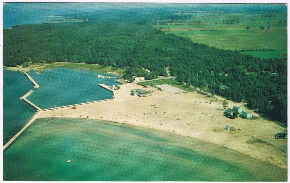 Postcard Port Elgin Lake Huron Ontario