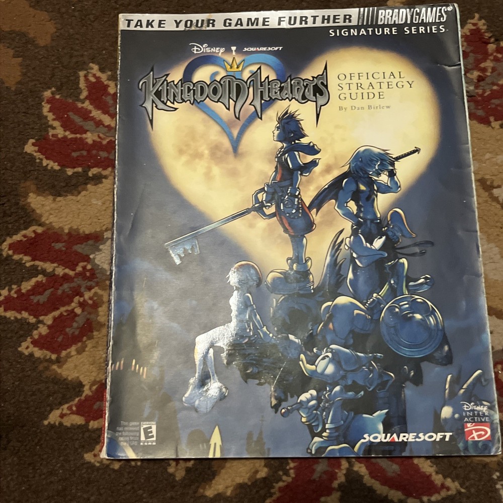 Disney Kingdom Hearts Signature Series Official Strategy Guide Brady Games