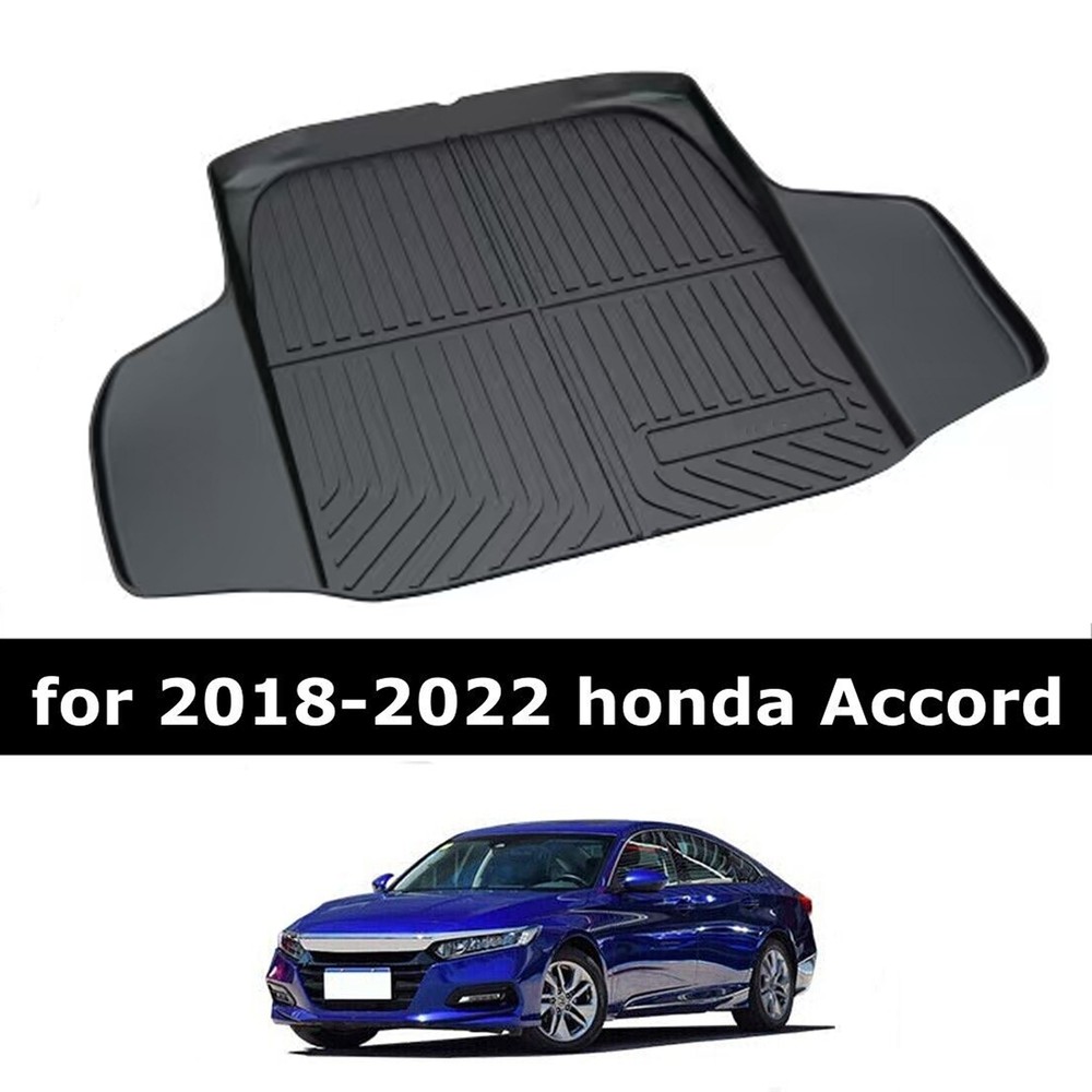 Durable All-Weather Trunk Mat for 2018-2022 Honda Accord Rear Cargo Liner