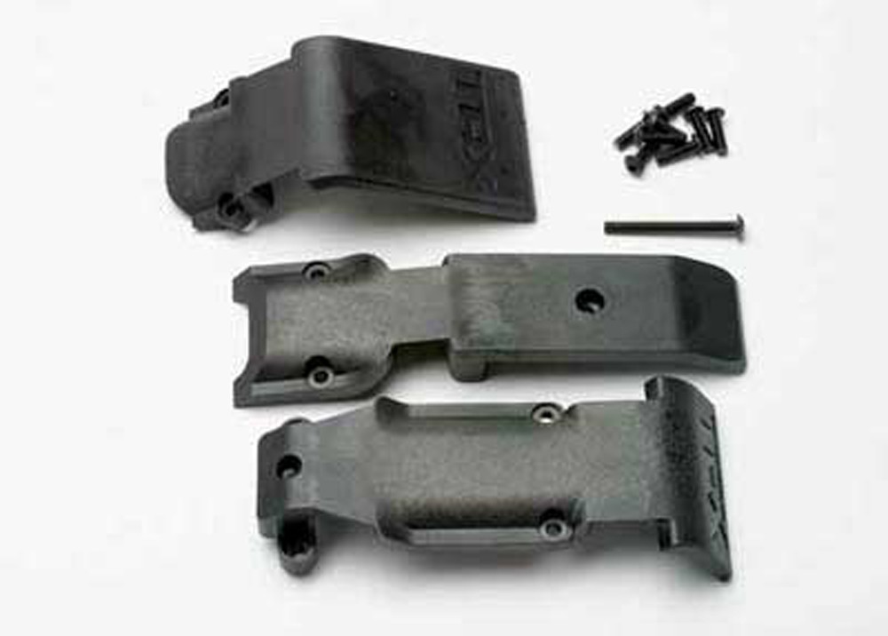 Traxxas 1/10 E-Revo Brushless * SKID PLATE SET * 5337