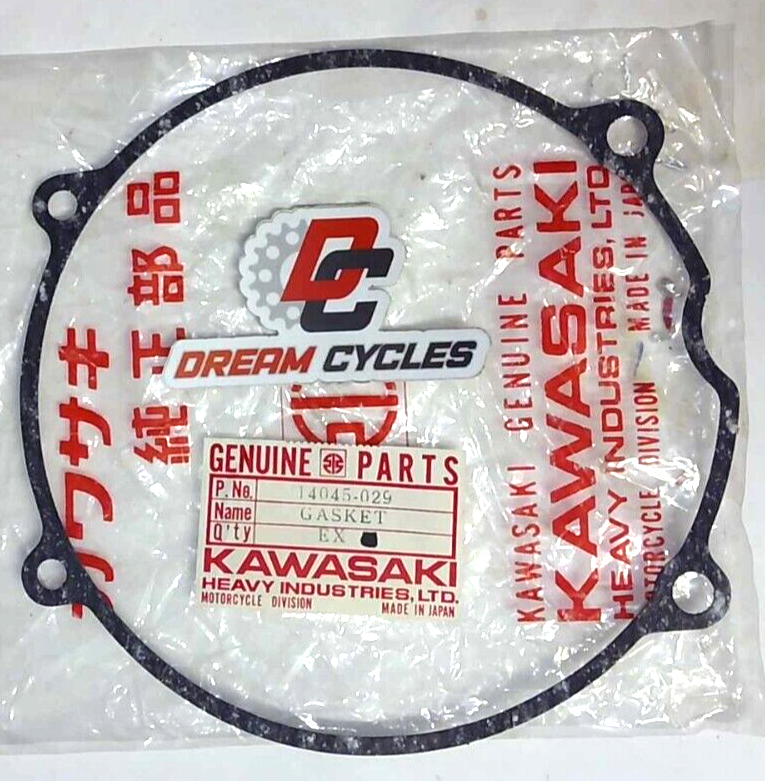 NOS GENUINE Kawasaki 1977-79  KZ650-B1 BC LH Engine Cover Gasket 14045-029 OEM