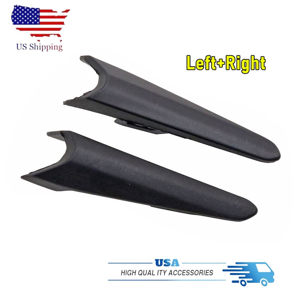 Pack of 2 Fog Light Cover Cap Driver&Passenger Side For 17-18 Mazda 3 BANE50C12