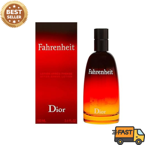 Fahrenheit by Christian Dior 3.4 oz EDT Cologne for Men-fast ship
