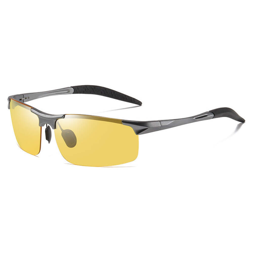 Polarized Sports Sunglasses for Men with UV400 Protection, Day and Night Color-C