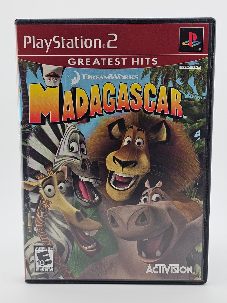 Sony Playstation 2 PS2 Madagascar CIB Cleaned & Tested