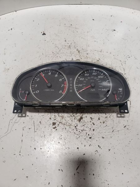 Blacked Out MPH Speedometer Cluster Panel for 2005 Mazda 6 1044367