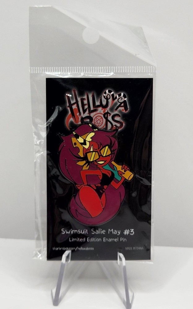 Helluva Boss Summer Swimsuit Sallie May #3 Limited Enamel Pin Vivziepop Sally