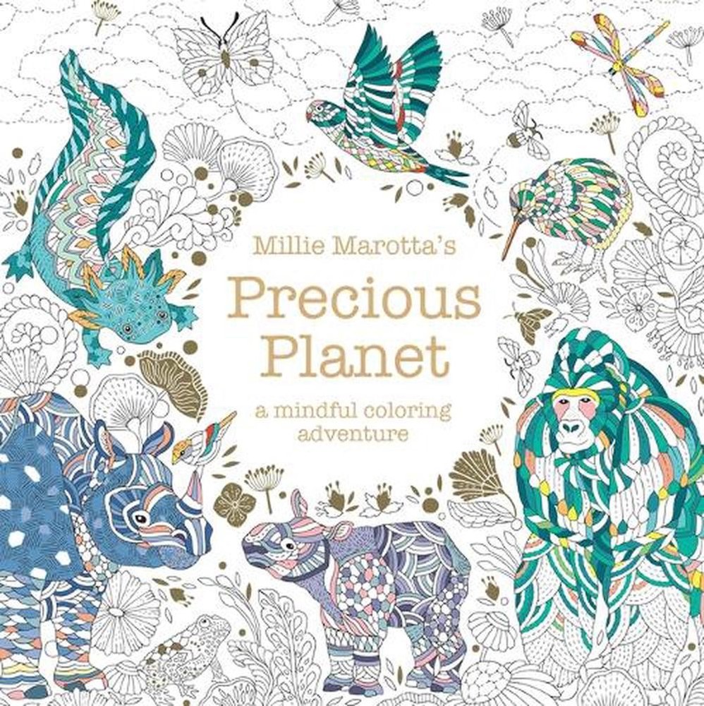 Millie Marotta's Precious Planet by Millie Marotta (English) Paperback Book
