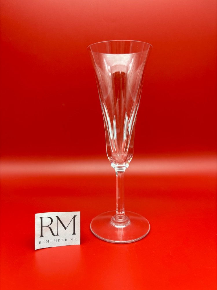 Vintage Saint Louis St. Louis Crystal France CERDAGNE Champagne Flute -  7-1/4”