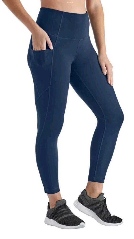 New Members Mark Womens High-Rise Ankle Leggings Size XXL